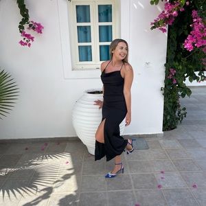 Hello Molly Black Evening Dress